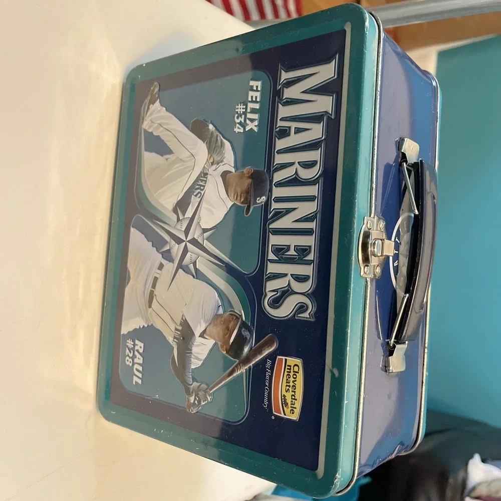 2007 Seattle Mariners Cloverdale Meats Metal‎ Lunch Box (14)